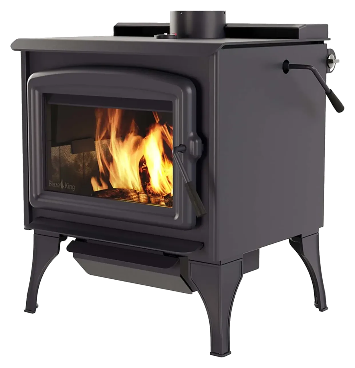 Blaze King Sirocco 30.2 wood stove with cast iron legs serving Spokane and Coeur d'Alene