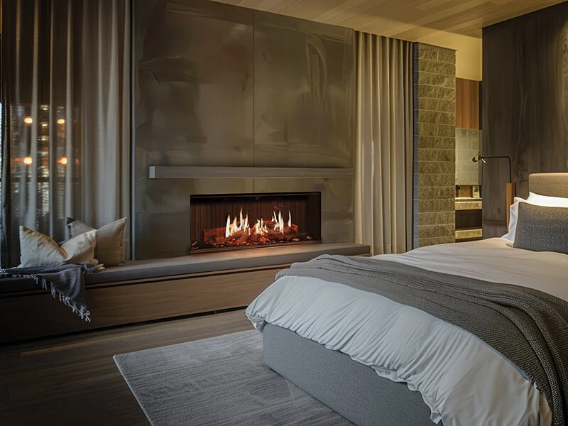 DaVinci GreenSmart Electric fireplace in Rathdrum, Idaho