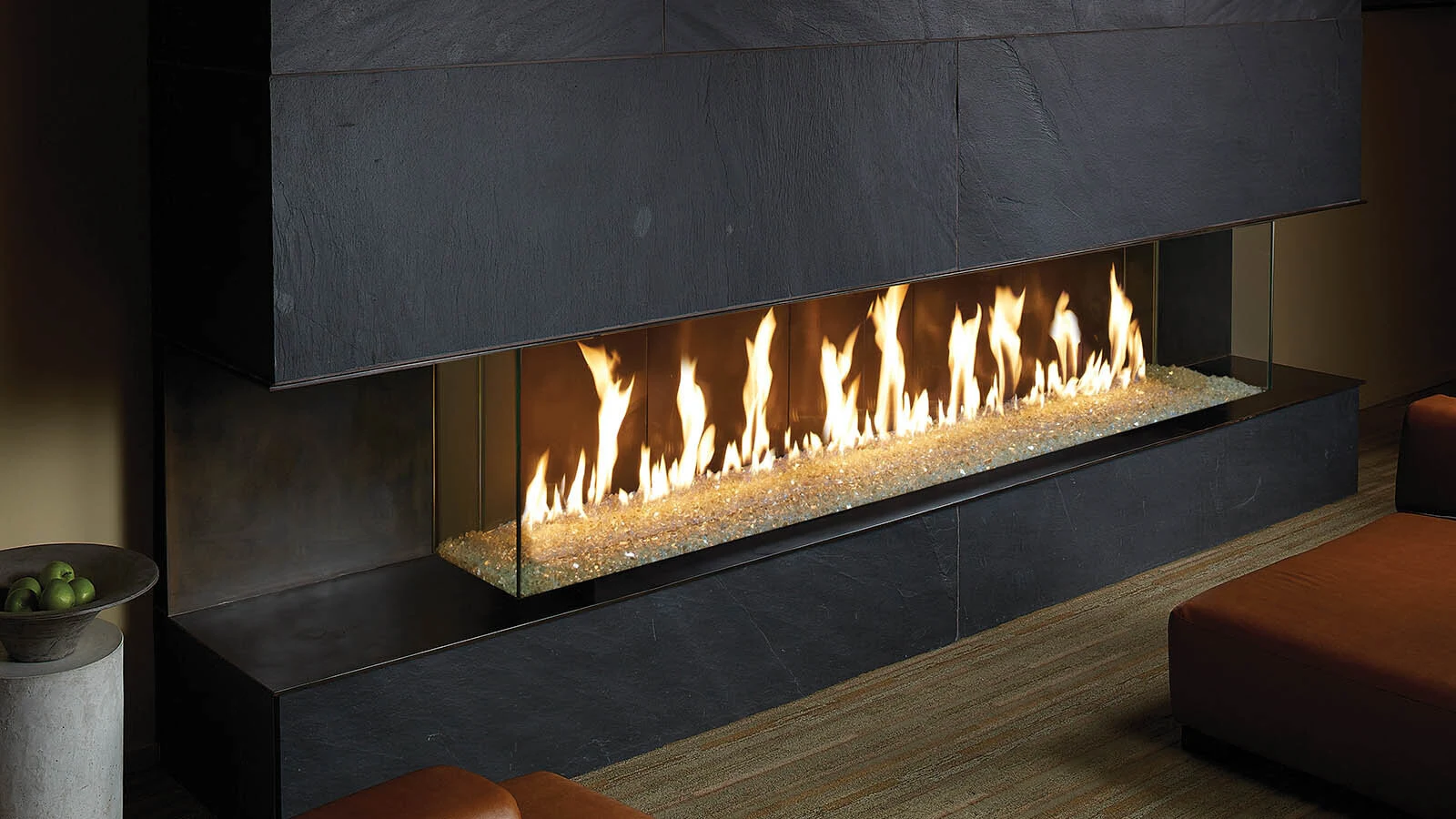 DaVinci GreenSmart Electric fireplace serving Spokane and Coeur d'Alene
