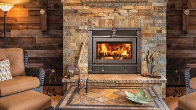 Fireplace Xtrordinair 44 Apex wood fireplace in North Idaho
