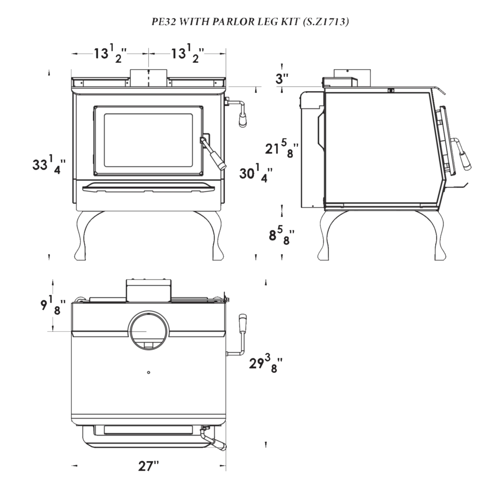Blaze King Princess 32 wood stove