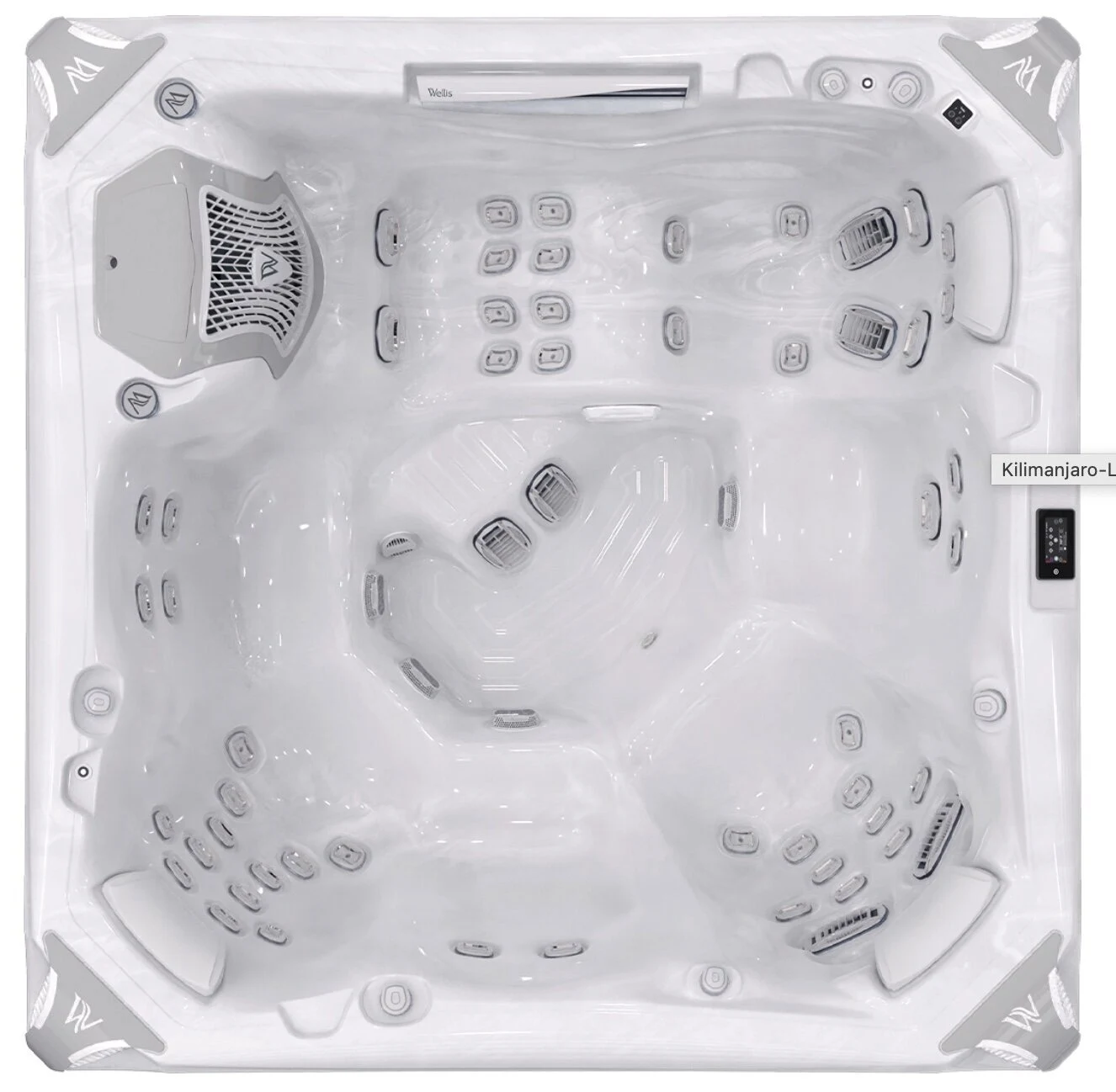 Wellis Kilimanjaro Life Premium hot tub installed at a North Idaho home.