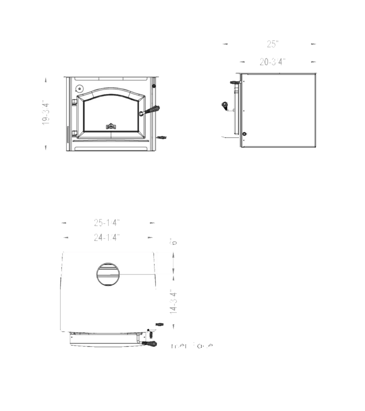 Kuma Alpine LE-1 dimension diagram