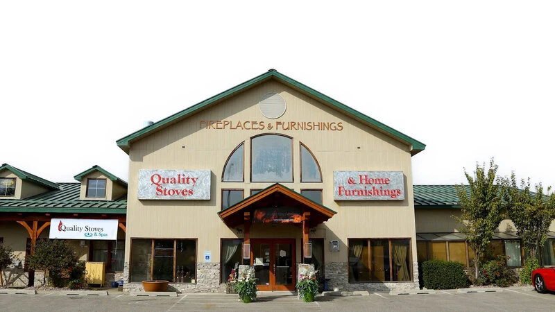 The Quality Stoves & Spas showroom in Post Falls, Idaho