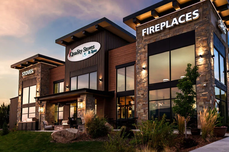 Quality Stoves & Spas showroom serving Spokane and Coeur d'Alene
