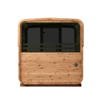 Thermory Nº40 Square Sauna back view