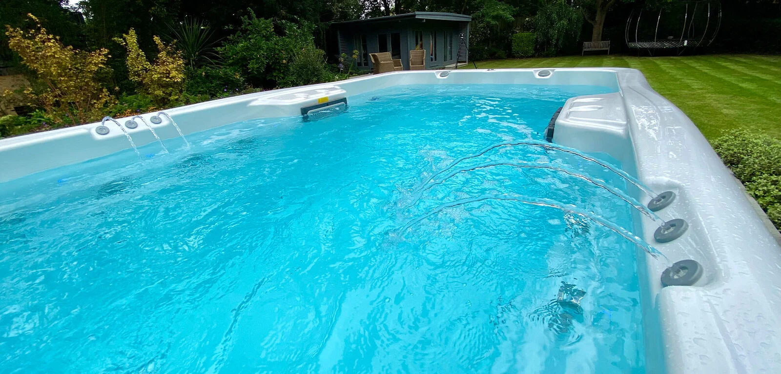 Wellis Amazonas W-Flow swim spa serving Coeur d'Alene