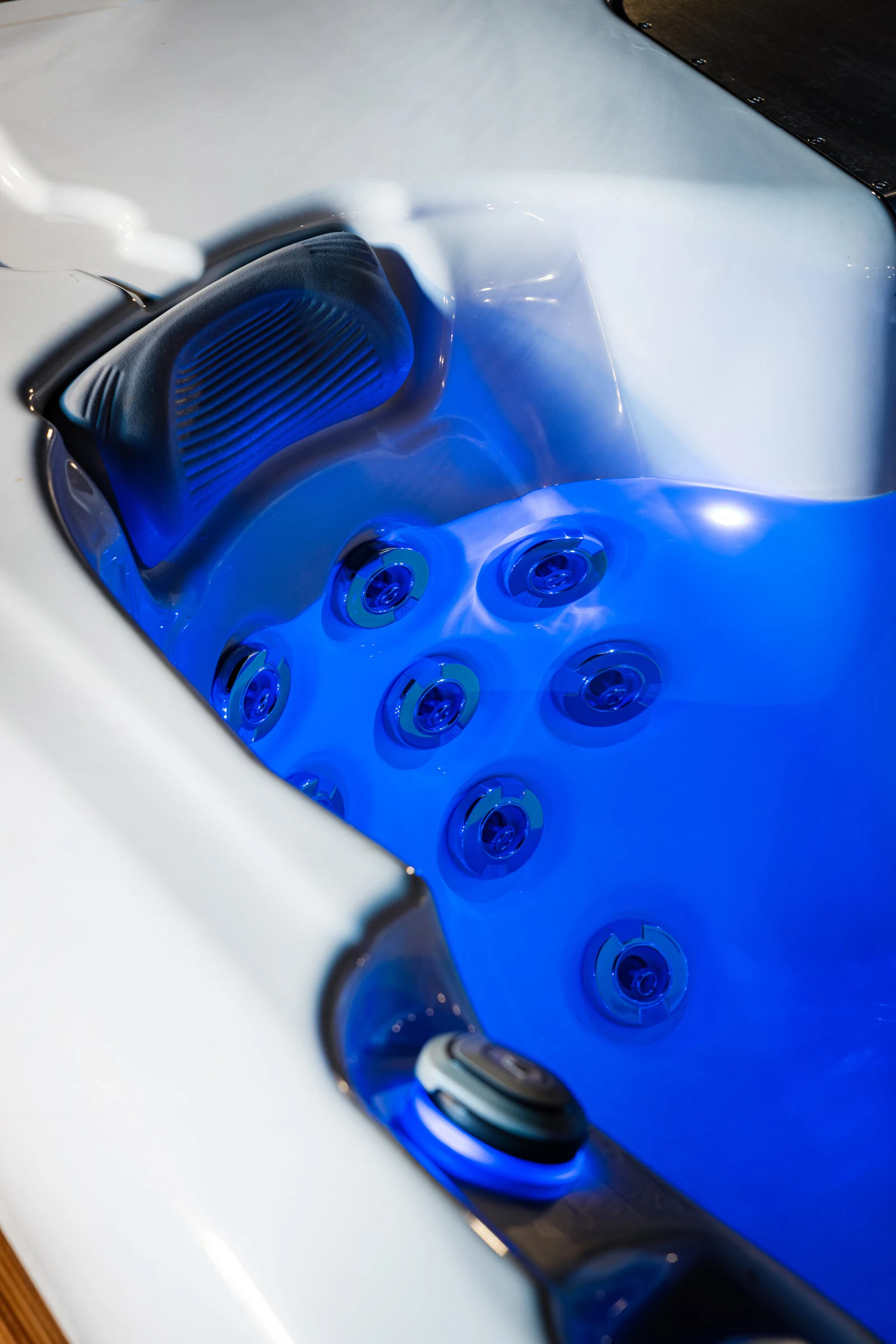 Wellis Amazonas W-Flow swim spa at a Spokane home