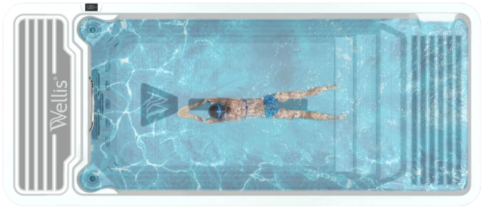 Wellis Beach Club Deluxe swim spa near Post Falls, Idaho