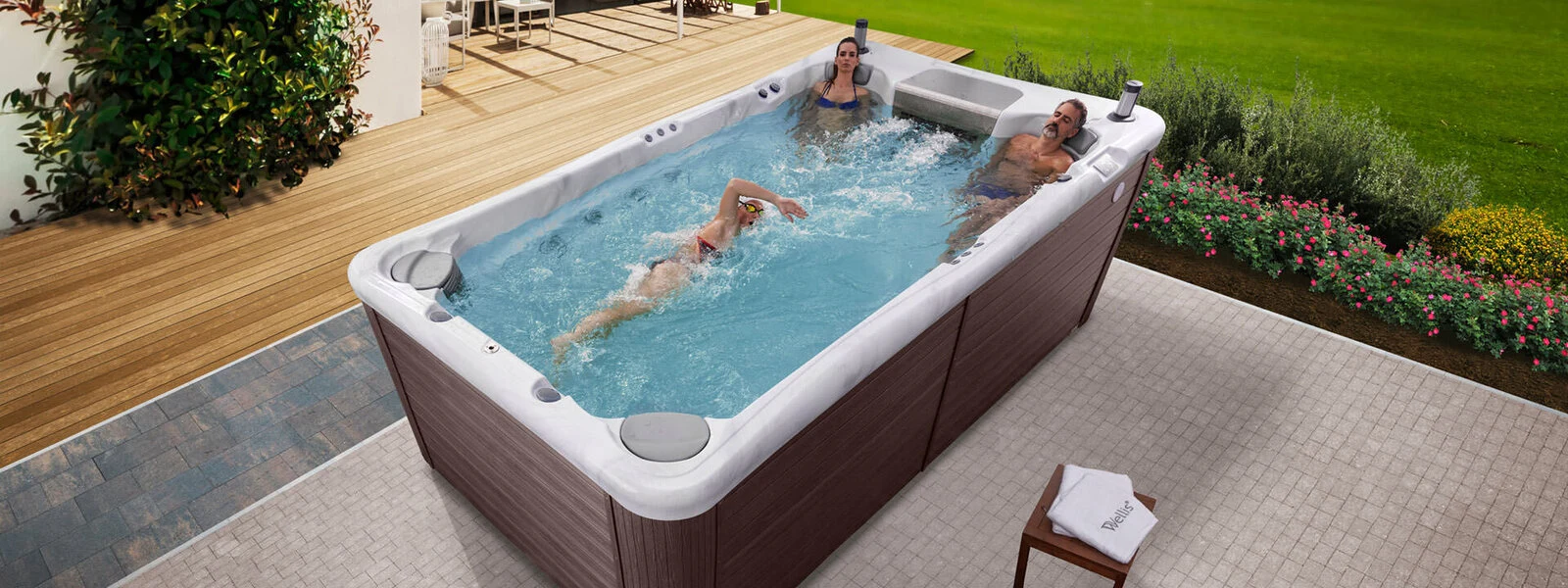 Wellis Danube W-Flow swim spa near Coeur d'Alene and Post Falls