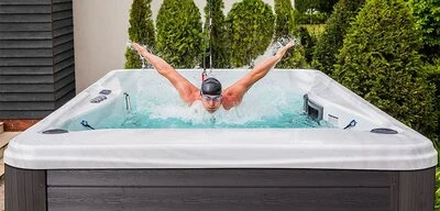 Wellis Danube W-Flow swim spa in Sandpoint