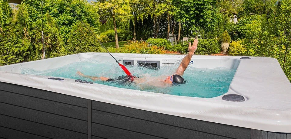 Wellis Danube W-Flow swim spa near Spokane and Coeur d'Alene