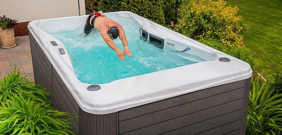 Wellis Danube W-Flow swim spa near Spokane and Post Falls