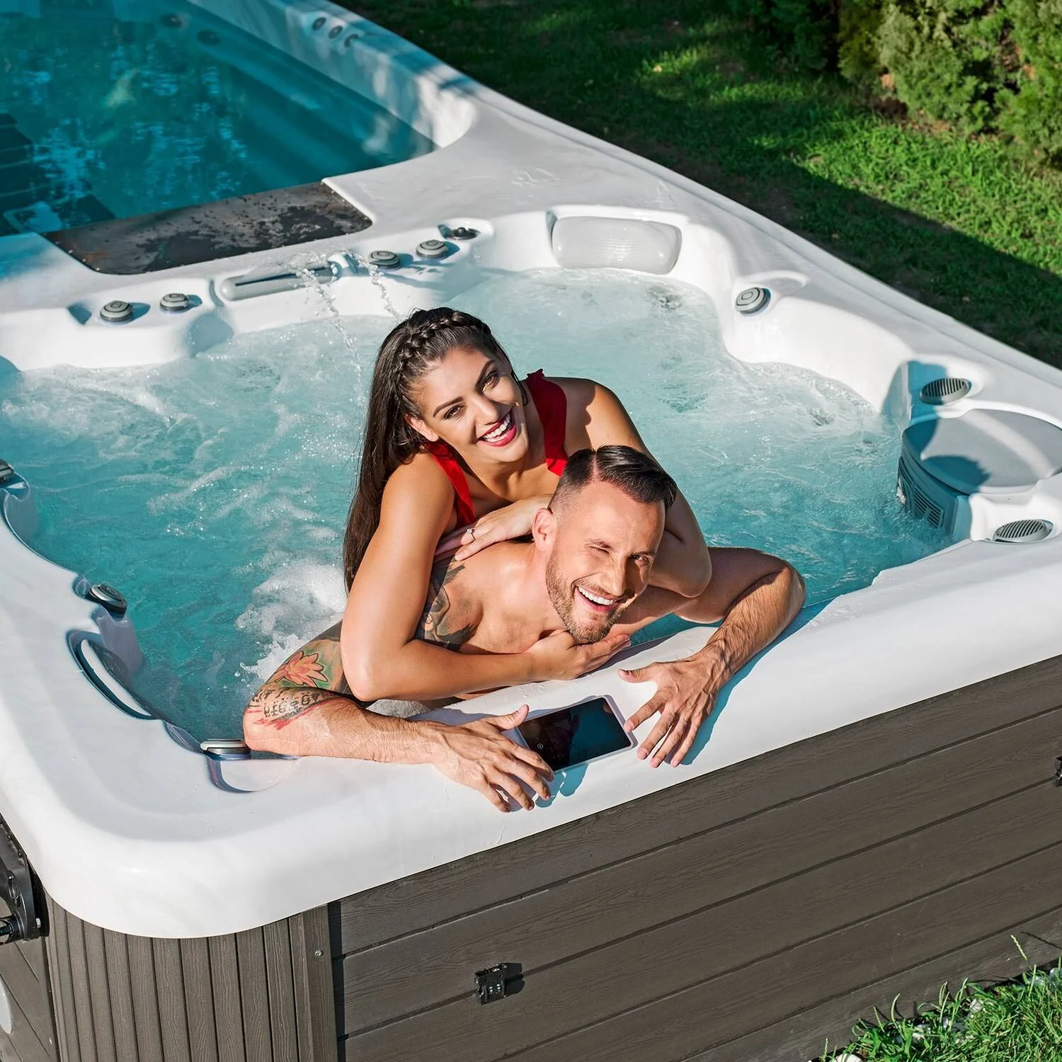 Wellis Rio Grande W-Flow swim spa near Spokane and Post Falls