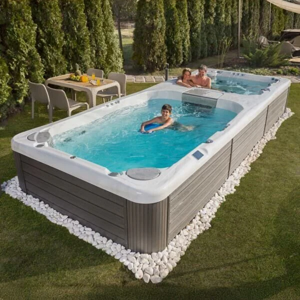 Wellis Rio Grande W-Flow swim spa near Spokane, Washington