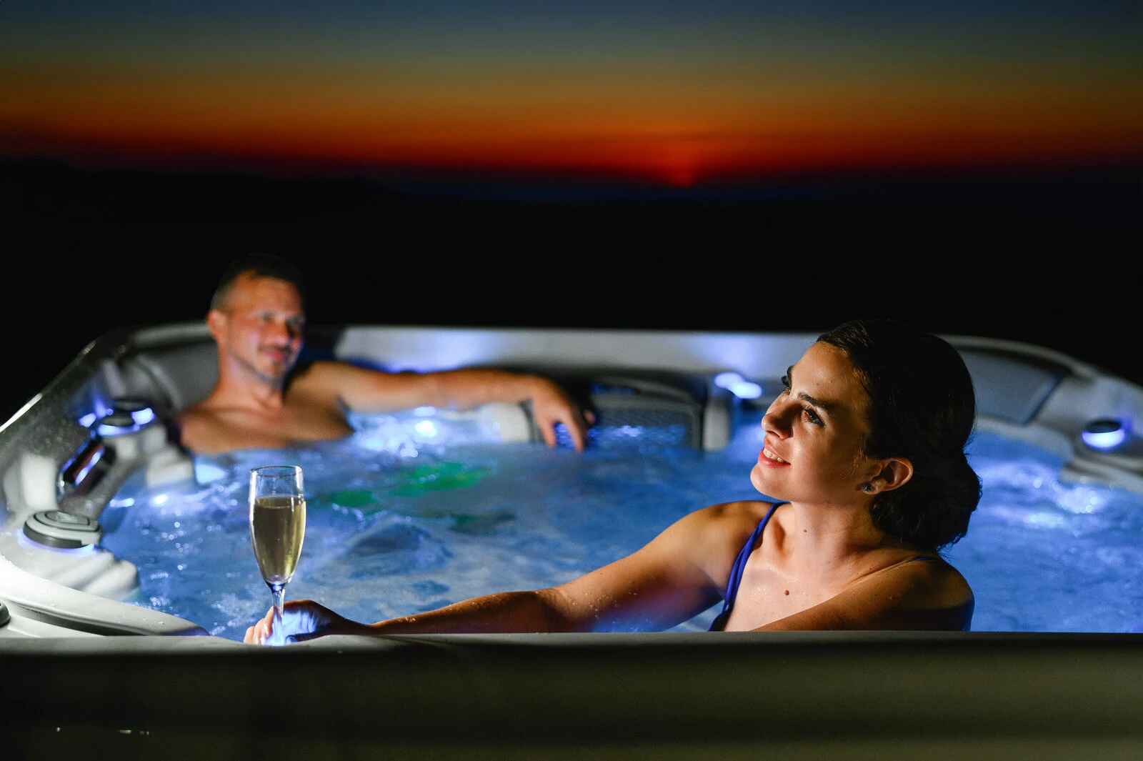 Wellis Vienna Life hot tub near Sandpoint, Idaho
